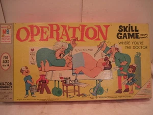 OLD VINTAGE 1965 MILTON BRADLEY OPERATIONS GAME - Picture 1 of 5