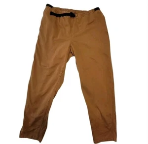 Patagonia Men's VTG  XL Baggy Heritage Streetwear Belted Khaki Work Pants Jeans - Picture 1 of 14