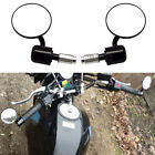2x Motorcycle 7/8'' Handle Bar End Mirrors For Buell XB9 XB9S BX12X BX12R BX12XT