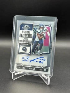 2023 Contenders Optic Variation #117 Jaxon Smith-Njigba Rookie On Card Auto RC - Picture 1 of 2