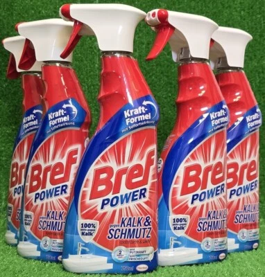 (6,53€/L) 5x Henkel Bref Power geg KALK & SCHMUTZ Reiniger Küche 750ml Versand0€ - Bild 1 von 4