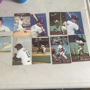 Vintage 1980s Lot of 10 Los Angeles Dodgers Unused Postcards Dusty Baker - Picture 1 of 6