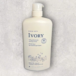1 x Ivory Body Wash Fragrance-Free Large w Pump 30 fl oz - Picture 1 of 2