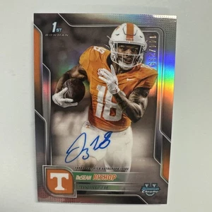 2025 Bowman Chrome U Desean Bishop 1st Silver Auto Autograph /299 Tennessee - Picture 1 of 2