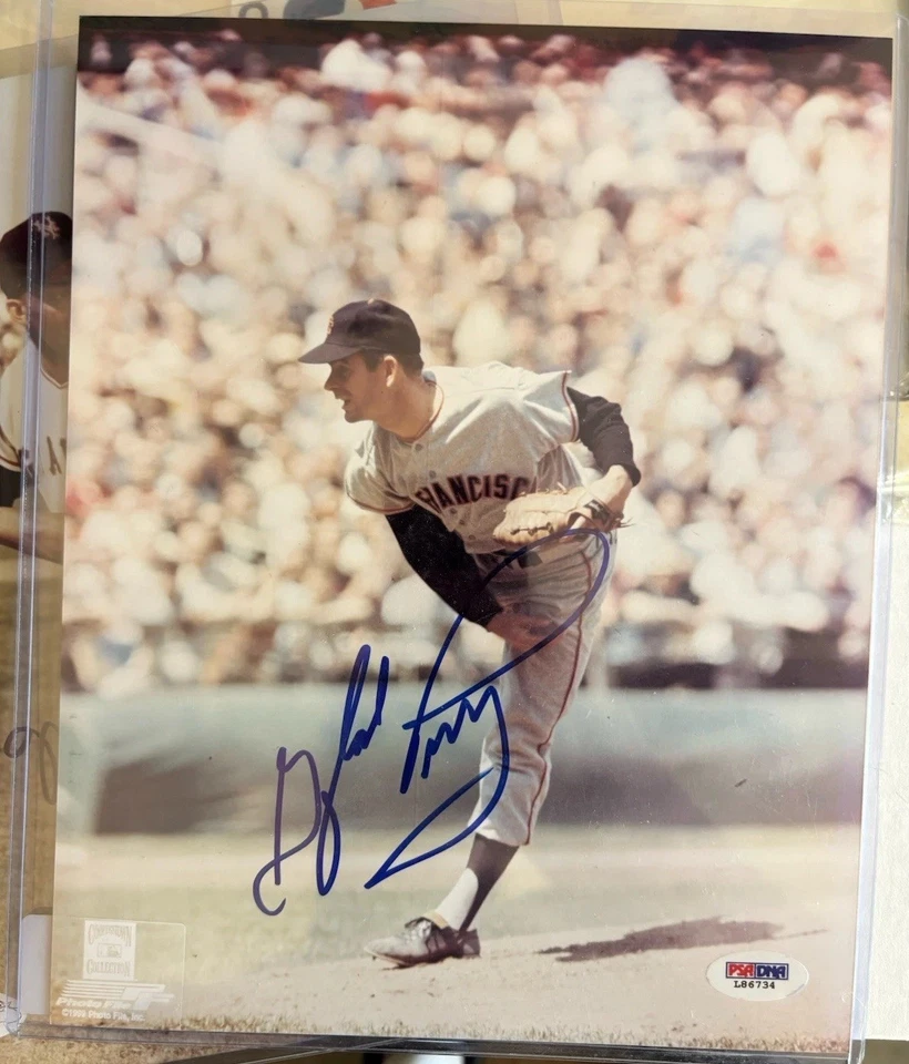 Gaylord Perry Giants Signed 8x10 JSA Photo Autograph Authentic - Image 1 of 1