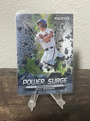 2022 Panini Prizm Draft Picks - Power Surge - #PS-MW Max Wagner - Image 1 of 2