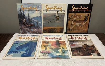 Sporting Classics Magazine Lot: 1986 Full Year, Complete, Bi-monthly, 6 Issues - Image 1 of 4