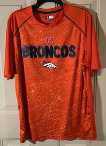 Denver Broncos Shirt Men's Size Large Orange AFC Logo NL Fan Apparel - Picture 1 of 7