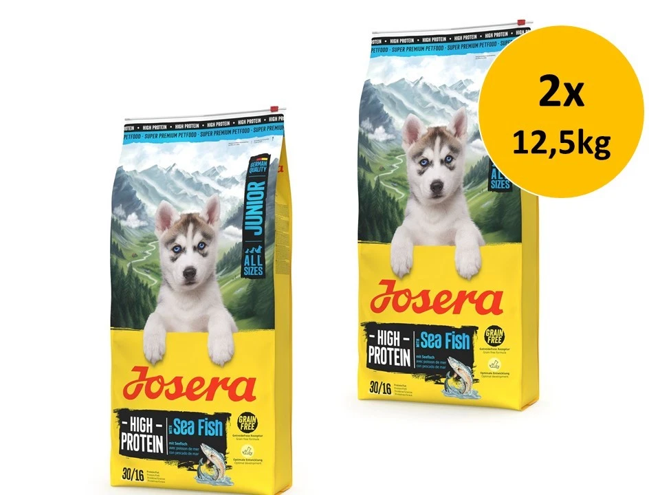 Josera High Protein Junior Sea Fish | 2x 12,5kg SPARPACK - Bild 1 von 1