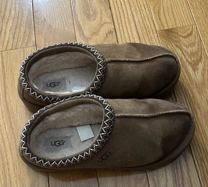 Men's Ugg Slide on Tasman Slippers / Tan - Size 9 - Picture 1 of 5