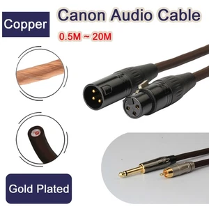 Canon Audio Cable Line Male Female Mix Console Cable Microphone Connection Cable - Picture 1 of 17