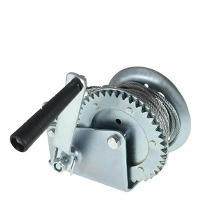 High Carbon Steel Hand 1200lbs Winch Crank Gear Winch Cable Suitable For Trail % - Imagen 1 de 11