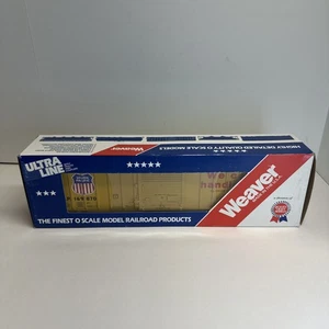 WEAVER 2029 3-RAIL O Scale 50' Union Pacific OUTSIDE BRACED BOXCAR NIB - Picture 1 of 10