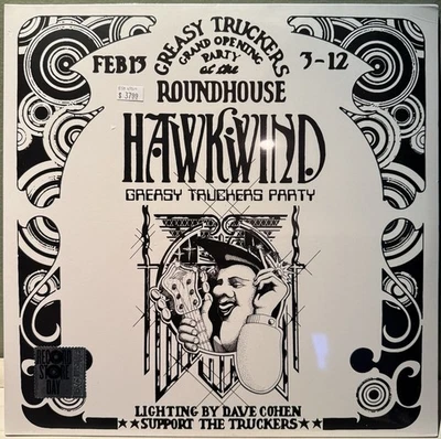 Hawkwind Greasy Truckers Party NEW + SEALED 1972 London Roundhouse RSD Lemmy 2LP - Image 1 of 4