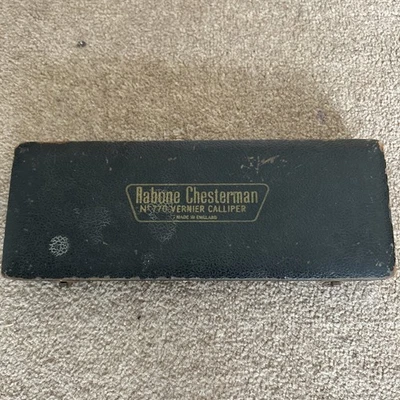 Rabone Chesterman No. 770 Vernier Caliper – Vintage Engineering Tool in Case - Image 1 of 3