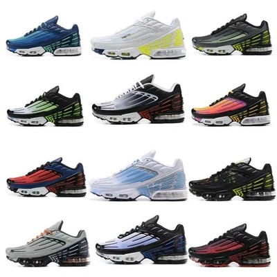 New 2025 TN Plus 3 Running Shoes Topography Pack Men's and Women's Sports Shoes - Image 1 of 4