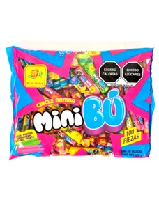 Assorted Gum Mix /Chicle Mini BU De La Rosa 370g 100pcs - Picture 1 of 2