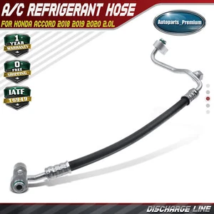 A/C Discharge Hose Line for Honda Accord 2018-2022 2.0L Compressor to Condenser - Picture 1 of 8
