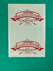 2013 TOPPS ALLEN & GINTER CABINET CARD BOX LOADER UNOPENED & SEALED! - Picture 1 of 2