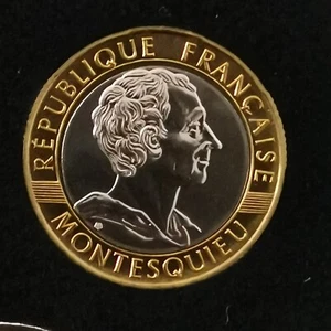 10 FRANCS MONTESQUIEU 1989 FDC 15000 Ex. ISSUE DU COFFRET / UNC FRANCE - Picture 1 of 2