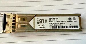 Cisco GLC-SX-MM 1000BASE-SX SFP, 850nm, 550m, LC, MMF Transceiver Module - Afbeelding 1 van 4