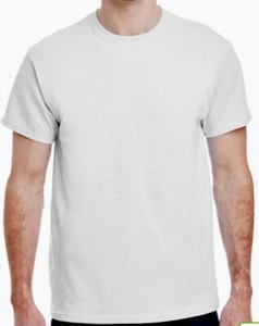 Lot Of 18 Men’s G500 Gildan 5.3oz White T-Shirts Assorted Sizes M, L, XL - Picture 1 of 2