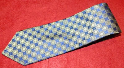 CORBATA FLORAL IKE BEHAR HECHA EN EE. UU. AZUL CLARO/VERDE - CORBATAS - CORBATAS DE DISEÑADOR. Foto 1 de 3