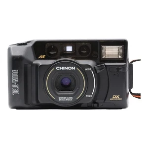 Cámara Compacta Chinon Auto GLX Tele AF Auto Foco DX Exposición Tele-Ancha AF - Imagen 1 de 5