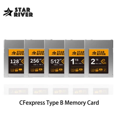 CFexpress Type B Memory Card 128GB 256GB 512GB 1TB 2TB 4K 8K RAW Video For Nikon - Image 1 of 4