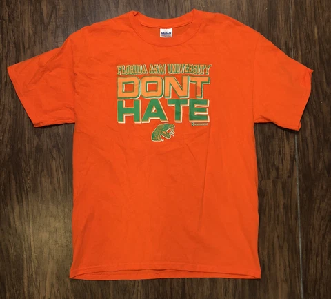 HBCU FAMU Florida A&M University Rattlers Shirt Men’s Large Gildan VINTAGE Cover