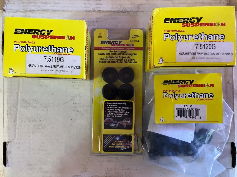 Bujes de suspensión Energy para Nissan 300ZX Z32 1990-1996 Foto 1 de 1