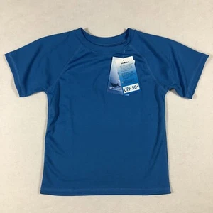 Kanu Swim Shirt Kids Unisex 5T Blue UPF 50+ Sun Protective Rashguard Top NEW NWT - Picture 1 of 7