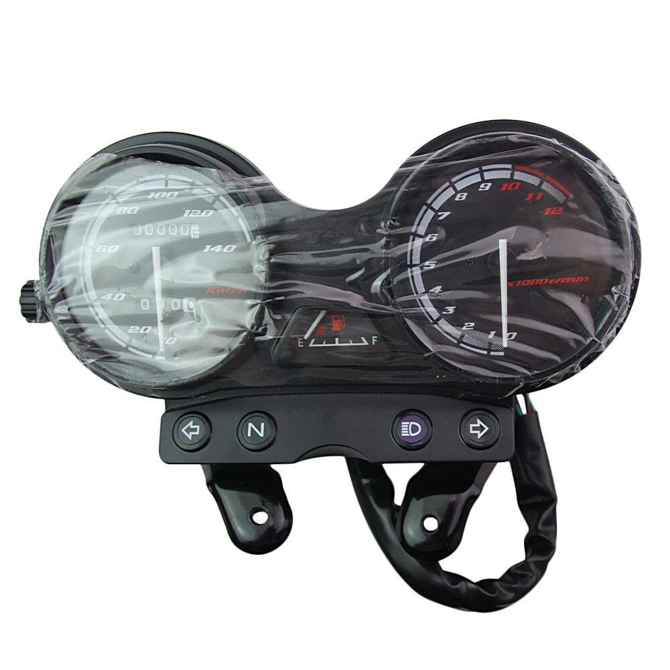 Tachometer Odometer Motorcycle Speedometer Oil Gauge Meter for Yamaha YBR125 - Image 1 of 4
