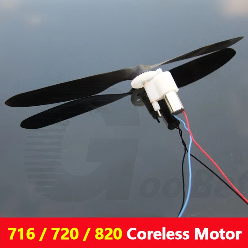 716 720 820 Coreless Motor Reduction Group for RC Aircraft Quadcopter Drone DIY - Image 1 of 4