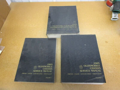 1985 Oldsmobile 98 Calais Cutlass Ciera service shop manual wiring ORIGINAL Foto 1 de 4