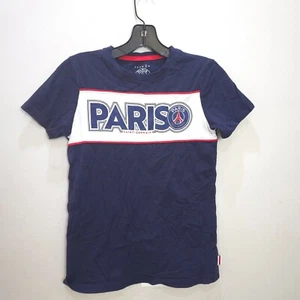 Paris Saint-Germain Shirt Youth Size 12 Logo Soccer Ligue 1 Blue 2023 Cotton Log - Picture 1 of 14