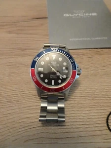 Glycine + Drop Combat Sub GL0289 "Pepsi" Watch - Picture 1 of 6
