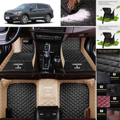 For Infinity QX30 QX50 QX56 QX60 Car Floor Mats Custom Auto Carpets Waterproof - Изображение 1 из 4