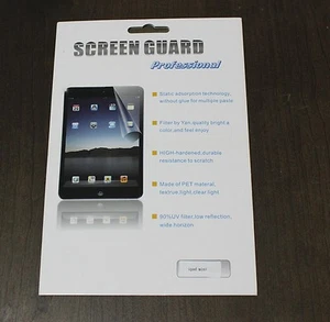 IPM01P New Apple iPad Mini 1/2/3 Front Clear Screen Protector Anti-Scratch Cover - Picture 1 of 2