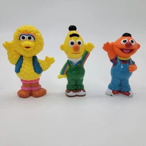  Figuras Plaza Sésamo 3" - Big Bird, Bert, Ernie - Jim Henson Muppets - Imagen 1 de 5