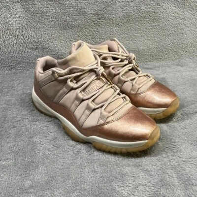 Size 11.5 - Nike Air Jordan 11 Retro Womens Rose Gold Shoes Sneakers AH7860-105 - Image 1 of 4