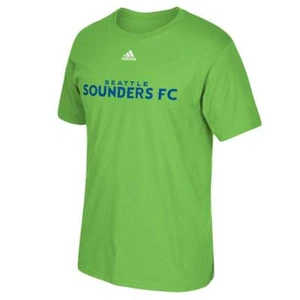 Seattle Sounders Adidas MLS Go To Tee SS 2-seitig grün Shirt Large - Bild 1 von 2