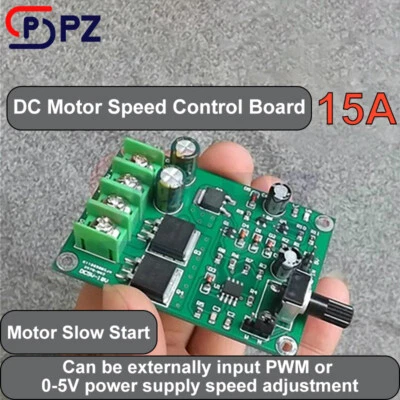 DC Motor Speed Controller DC5~18V PWM Permanent Magnet Motor Control Board 15A - Image 1 of 4