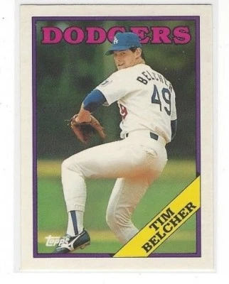 1988 TOPPS TRADED BASEBALL REGULAR BASE SERIES SINGLES #'S 1T-132T - Image 1 of 2