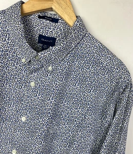 CAMISA GANT OXFORD Talla 2XL Hombre Calce Regular Azul - Excelente Estado - Imagen 1 de 5