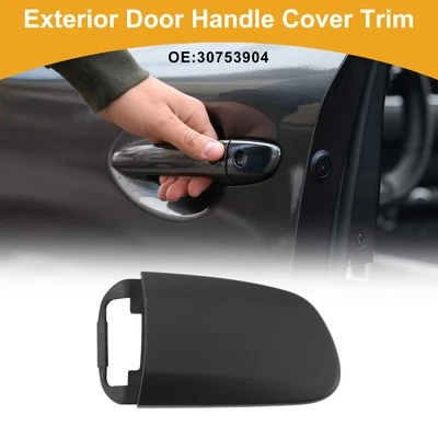 Exterior Door Handle Cover Trim for Volvo XC90 2010-2015 Black ABS Foto 1 de 4