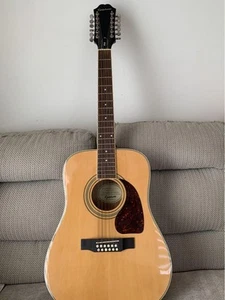 Epiphone DR-212 12-String Acoustic Guitar - Excellent Condition - Picture 1 of 3