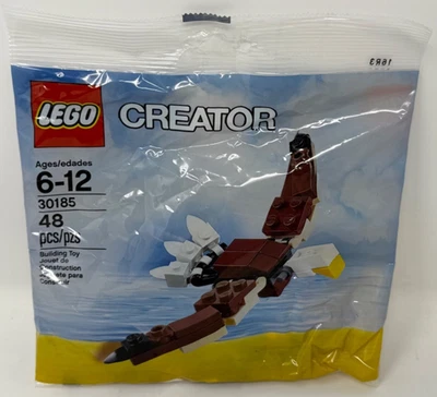 LEGO Creator Little Eagle 30185 Retirado Sellado Nuevo Polybag RARO Eagle Scout Foto 1 de 4