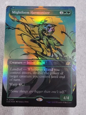 Magic the Gathering: Mightform Harmonizer (Borderless) Edge of Eternities Foil - Image 1 of 2