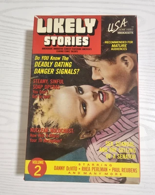 Likely Stories - Volume 2 - VHS - Big Box - Danny DeVito - Paul Reubens - 1983 - Image 1 of 4